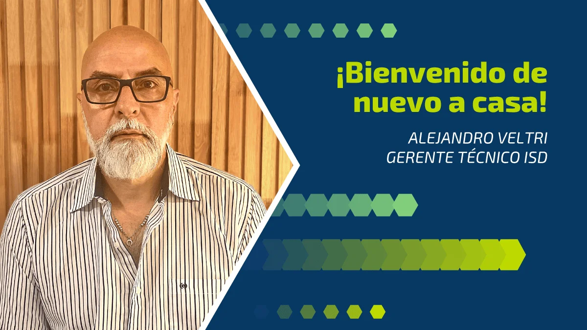 Alejandro Veltri, Gerente Técnico de ISD, anunciado en su regreso a Moras (Integración de Sistemas Digitales)